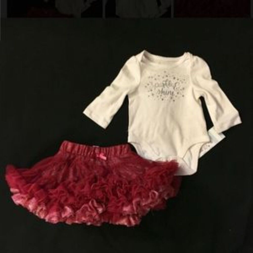 "Sparkle & Shine" 2 piece Petti Outfit  73712  12 months (I)  NWT